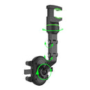 3rd Generation Multifunctional Car Rearview Mirror Rear Seat Mobile Phone Holder (Green)