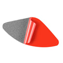 4 PCS Set for Honda CRV 2007-2011 Carbon Fiber Car Inner Door Bowl Patch Decorative Sticker,Left and Right Drive Universal(Red)