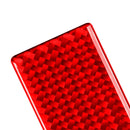 2 PCS Set for Honda CRV 2007-2011 Carbon Fiber Car Glove Box Opening Frame Decorative Sticker, Right Drive (Red)