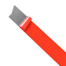 For Honda CRV 2007-2011 Carbon Fiber Car Co-pilot Center Control Trim Decorative Sticker,Left Drive (Red)