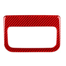 Car Carbon Fiber Rear Air Outlet Decorative Sticker for Mazda CX-5 2017-2018, Left and Right Drive (Red)