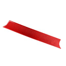 Car Carbon Fiber Dashboard Panel Decorative Sticker for Mazda CX-5 2017-2018, Left and Right Drive (Red)