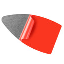 Car Carbon Fiber Inside Door Bowl Decorative Sticker for Toyota RAV4 2006-2013, Left and Right Drive (Red)