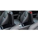 Car Carbon Fiber Armrest Box Decorative Sticker for Infiniti Q50 2014-2020, Left and Right Drive(Red)
