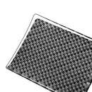 Car Carbon Fiber Driver Card Slot Panel Decorative Sticker for Toyota Highlander 2014-2019, Left Drive