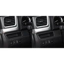 Car Carbon Fiber Driver Card Slot Panel Decorative Sticker for Toyota Highlander 2014-2019, Left Drive