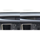Car Carbon Fiber Central Control Small Display Decorative Sticker for Toyota Highlander 2014-2019, Left Drive