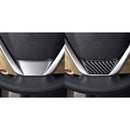 Car Carbon Fiber Steering Wheel Decorative Sticker for Toyota Highlander 2014-2019, Left Drive