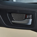 Car Carbon Fiber Inside Door Bowl Decorative Sticker for Toyota Highlander 2014-2019, Left Drive