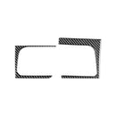 Car Carbon Fiber Side Air Outlet Decorative Sticker for Toyota Highlander 2014-2019, Left Drive