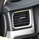 Car Carbon Fiber Side Air Outlet Decorative Sticker for Toyota Highlander 2014-2019, Left Drive
