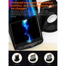 A9 10W 6 In 1 Multi-function Split Design Car Fast Charging Induction Wireless Charger (Black)