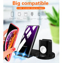 A9 10W 6 In 1 Multi-function Split Design Car Fast Charging Induction Wireless Charger (Black)