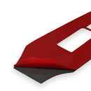 2 in 1 Car Carbon Fiber Window Lift Panel Decorative Sticker for Nissan 370Z / Z34 2009-, Right Drive Low-configured (Red)