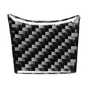 Car Carbon Fiber Steering Wheel Decorative Sticker for Subaru BRZ / Toyota 86 2017-2019, Left and Right Drive Universal