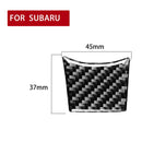 Car Carbon Fiber Steering Wheel Decorative Sticker for Subaru BRZ / Toyota 86 2017-2019, Left and Right Drive Universal