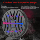 D0037 9.8W 10-30V DC 6000K 3 inch 14 LEDs Circle Offroad Truck Car Driving Light Work Light Spotlight Fog Light