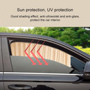 2 PCS Car Auto Sunshade Curtains Windshield Cover for the Rear Seat (Black)