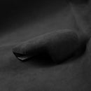 Car Suede Shift Knob Handle Cover A Version for Audi A4/S4(2017+) & A5/S5(2017+), Suitable for Left Driving(Black Grey)