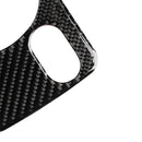 Carbon Fiber Car Headlight Switch Panel Decorative Sticker for Volkswagen Golf 6 2008-2012, Left Driving