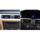 5 PCS Low Matching Carbon Fiber Car Air Outlet Decorative Sticker for BMW E90 / E92 / E93 2005-2012