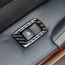 4 PCS Carbon Fiber Car Left Driving Lifting Panel Decorative Sticker with Folding for BMW E90 / 320i / 325i, Diameter: 37.8cm