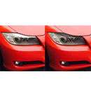 1 Pair Carbon Fiber Car Lamp Eyebrow Decorative Sticker for BMW E90 / 318i / 320i / 325i 2009-2012