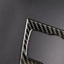 Carbon Fiber Car Central Control CD Panel Decorative Sticker for BMW E90 / E92 2005-2012, Non Navigation without Hole