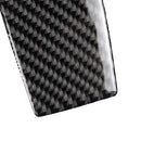 Carbon Fiber Car Handbrake Below Panel Decorative Sticker for BMW 5 Series F07 F10 F25 F26 / GT X3 X4 2009-2016,Sutible for Right Driving