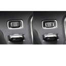 Car Carbon Fiber Engine Start Button Decorative Cover Trim for Volvo V40 2013-2019 (Black)