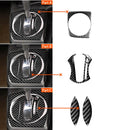 4 in 1 Car Carbon Fiber Automatic Gear Set Decorative Sticker for Honda Civic 8th Generation 2006-2011, Right Drive
