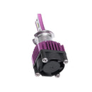 2 PCS F6 H3 DC9-32V 26W 6500K 3000LM Car / Motorcycle LED Headlight Lamps / Fog Light (Purple)