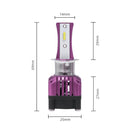 2 PCS F6 H3 DC9-32V 26W 6500K 3000LM Car / Motorcycle LED Headlight Lamps / Fog Light (Purple)