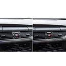 Car Carbon Fiber Warning Light Decorative Sticker for Audi A6 S6 C7 A7 S7 4G8 2012-2018, Left and Right Drive Universal