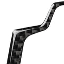 Car Carbon Fiber Multimedia Panel Decorative Sticker for Audi A6 S6 C7 A7 S7 4G8 2012-2018, Left and Right Drive Universal