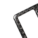 Car Carbon Fiber One-button Start Panel Decorative Sticker for Audi A6 S6 C7 A7 S7 4G8 2012-2018, Right Drive