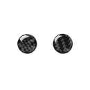 Car Carbon Fiber Air Conditioning Button Decorative Sticker for Audi A6 S6 C7 A7 S7 4G8 2012-2018, Left and Right Drive Universal
