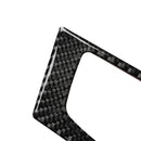Car Carbon Fiber Air Conditioning CD Panel Decorative Sticker for Audi A6 S6 C7 A7 S7 4G8 2012-2018, Left Drive