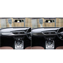 Car Carbon Fiber Dashboard Decorative Strip for Audi A6 S6 C7 A7 S7 4G8 2012-2018, Right Drive