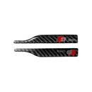 Car Carbon Fiber S Line Pattern Rearview Mirror Anti-collision Sticker for Audi TT, Left and Right Drive Universal