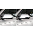 Car Carbon Fiber S Line Pattern Rearview Mirror Anti-collision Sticker for Audi TT, Left and Right Drive Universal