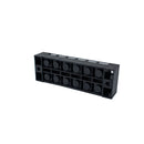 5 PCS Car 6-way 25A TB-2506 Dual Row Power Terminal Connector + 6-position Connection Strip with Cover