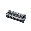 5 PCS Car 5-way 25A TB-2505 Dual Row Power Terminal Connector + 5-position Connection Strip with Cover