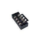 5 PCS Car 4-way 25A TB-2504 Dual Row Power Terminal Connector + 4-position Connection Strip with Cover