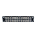 5 PCS Car 12-way TB-1512 Dual Row Power Terminal Connector + 12-position Connection Strip with Cover