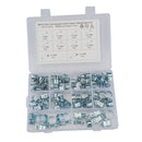 78 PCS Mini Fuel Injection Style Hose Clamp Water Pipe Clamps