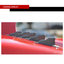 Universal Car Modification EVO Style Car Roof Radio Signal Shark Fin Decoration Accessories(Black)