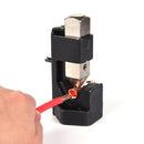 Car Battery Cable Hammer Crimper Hammer Lug Crimper Tool Pliers with T2 Copper 4 x 3/8 Heavy-duty Cold-pressed Wire Terminals