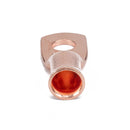 10 PCS AWG T2 Copper Heavy-duty Cold-pressed Wire Terminals 6 x 1/4 with Heat Shrinkable Tube