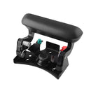 Car Tailgate Handle Trunk Lock Push Button and Bezel Trim Replacement 15997911 for Chevrolet GMC